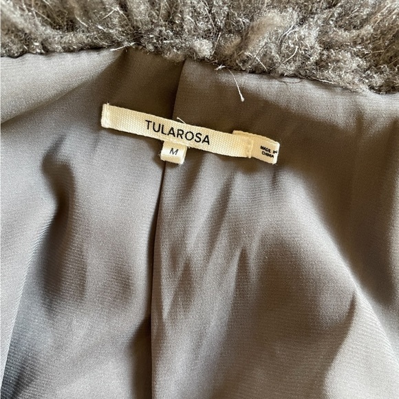 tularosa Ricci Faux Fur Jacket Gray Medium - Picture 14 of 14